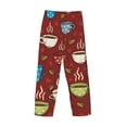 thumbnail image 5 of Fotbe Men'S Coffee Cupsclassic Pajama Pants With Elastic Waist And Drawstring Pockets，Pajama Pants Mens Lounge Pants Super Soft, 5 of 9