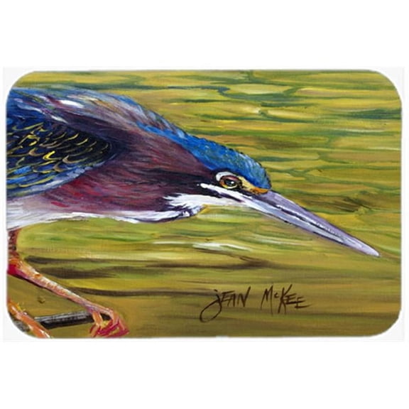 Green Heron Glass Cutting Board- Large