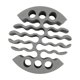 thumbnail image 4 of Organizador de cable de red Combita Categoría 6 Herramienta de organización Compact Versátil Versátil Herramienta de gestión de cables de diseño Gris, 4 of 8