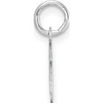 thumbnail image 2 of 14K White Gold Uppercase Letter M Initial Charm(Length 16) - Jbsp, 2 of 5