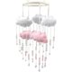 thumbnail image 1 of Baby bed mobile 3D cloud baby wind chime nursery girl crib bed clock, 1 of 5