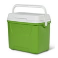 thumbnail image 6 of Igloo 28 qt. Hard Sided Ice Chest Cooler, Green and White, 6 of 7