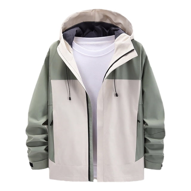 Dvprdro Manteau d'Hiver Imperméable Coupe-Vent à Capuche pour Randonnée Voyage