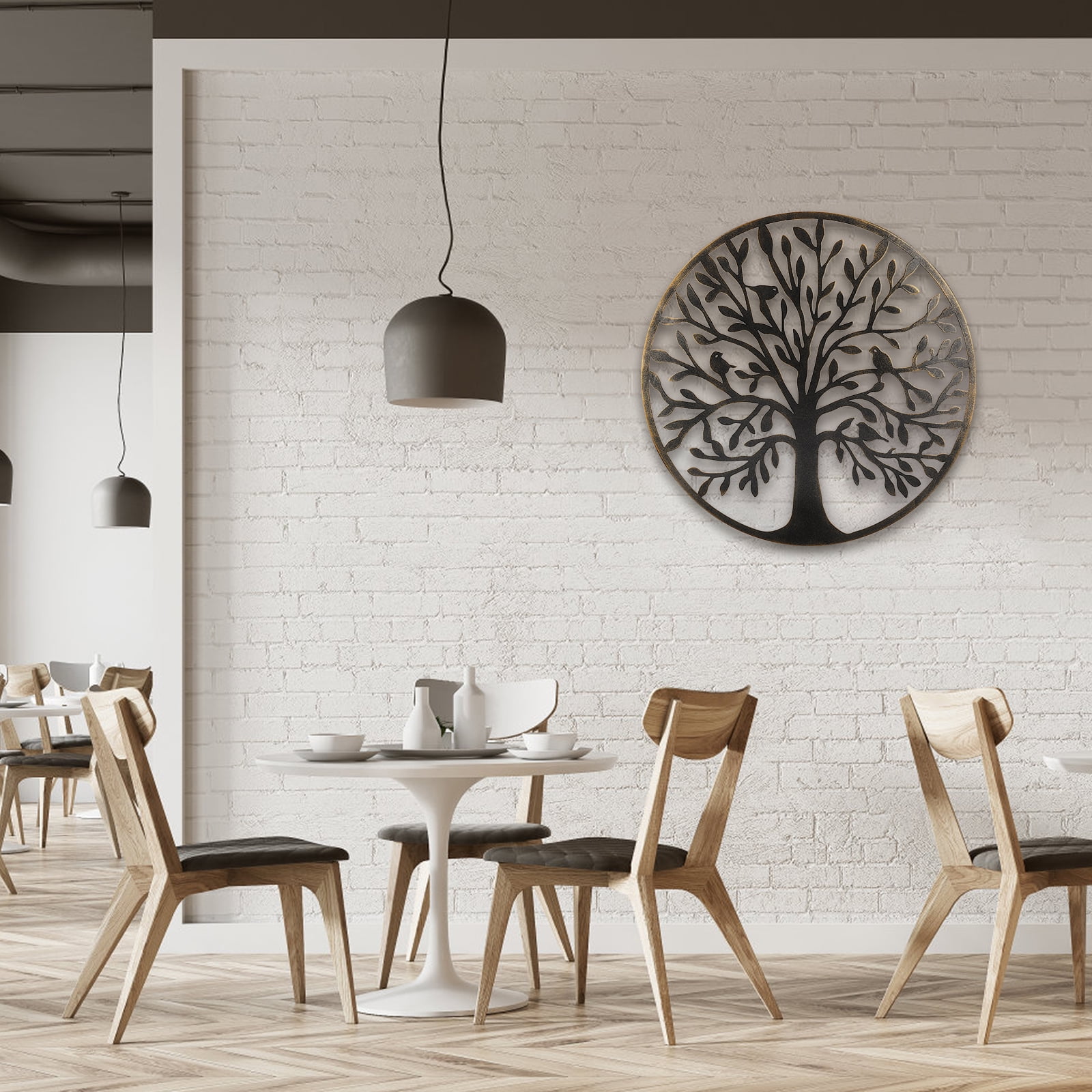 Metal Wall Art - Tree of Life - Family Tree Metal Wall Decor Home Office Decoration Bedroom Living Room Décor