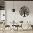 thumbnail image 6 of Metal Wall Art - Tree of Life - Family Tree Metal Wall Decor Home Office Decoration Bedroom Living Room Décor, 6 of 11