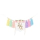 thumbnail image 1 of Banner de trona de medio cumpleaños, decoración para fiesta de cumpleaños, adornos creativos para colgar en la pared con hilo Multicolor sin sombrero, 1 of 9
