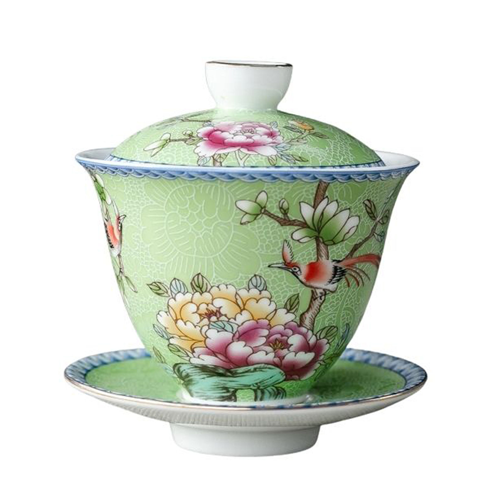 Colorful Small Sugar Bowl With Lid And Tray Set Of 2,cup Shaped Salt