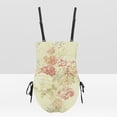 thumbnail image 5 of Rciityk Women's Ones Piece Swimsuits Tummys Control Floral Print Monokini Swimwear Drawstring Ones Piece Swimsuit - Spring/Summer Savings Clearance, 5 of 6