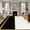 Black, variant on Kitchen Runner 2 x 6 Ft, Modern Pink Gold Non-Slip Residential Carpet, Minimalist Geometric Yellow Striped Indoor Crawling Mats Runner Rugs for Living Room/Dining Room/Bedroom