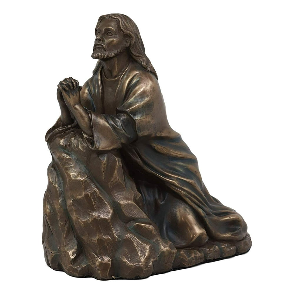 Ebros Agony in The Garden of Gethsemane Statue 6" H Roman Catholic Christian Christus Jesus
