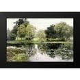 thumbnail image 2 of Levitan, Isaak 14x11 Black Modern Framed Museum Art Print Titled - Water Lilies on a Pond, 2 of 5