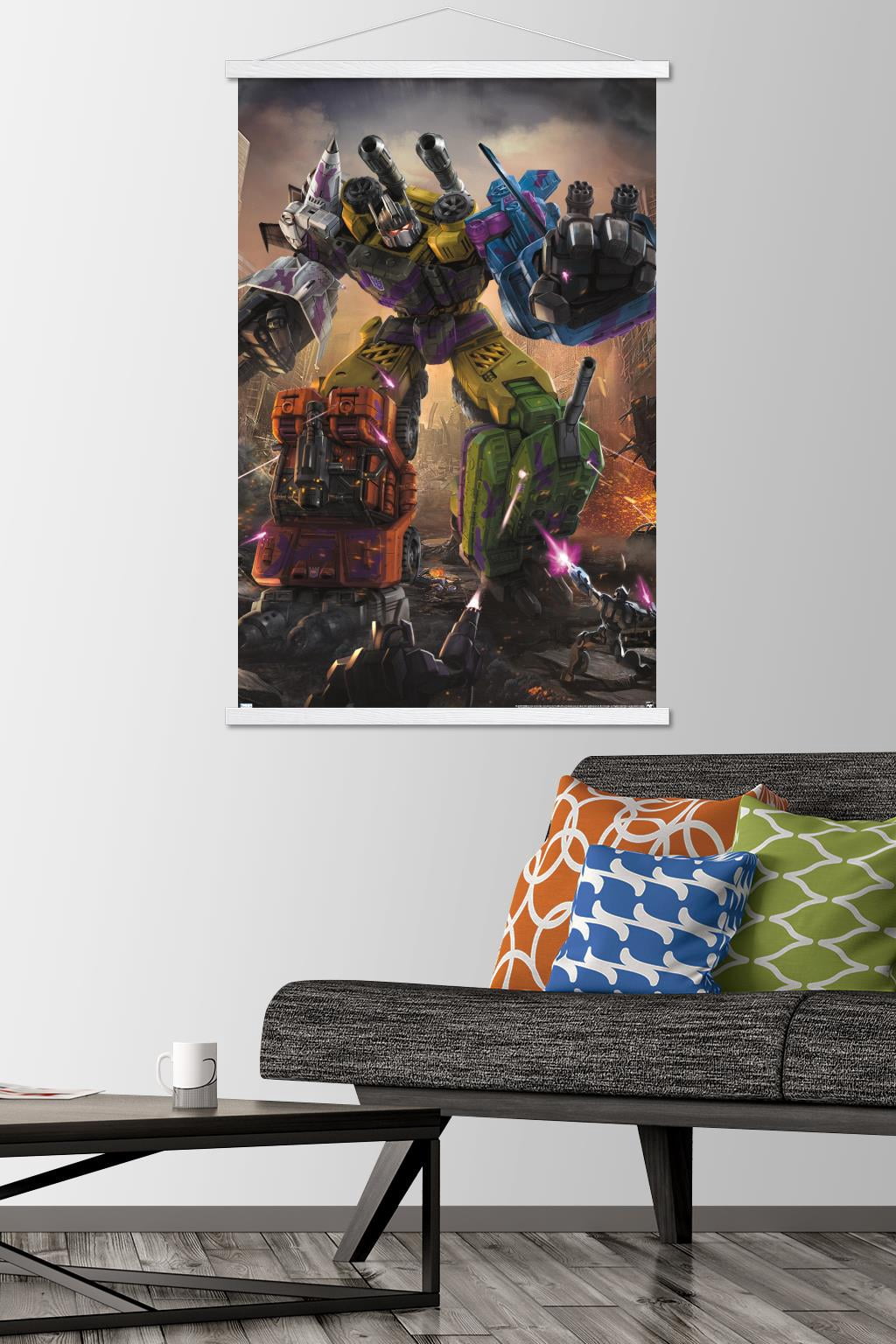 Hasbro Transformers - Bruticus Wall Poster with Magnetic Frame, 22.375" x 34"