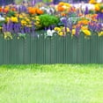 thumbnail image 5 of NEGZHI 5-Pack Plastic Landscape Fencing (3.93"x7.87"): Short Picket Border Panels for Flowerbeds & Pathways - Decorative Yard Edging with Insert Stakes, 5 of 8