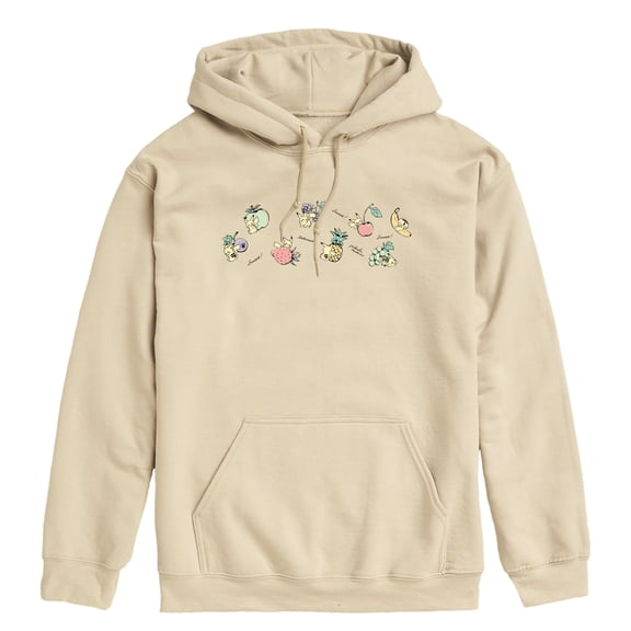 Pokémon - Pikachu Fruits Graphic Fleece Pullover Hoodie