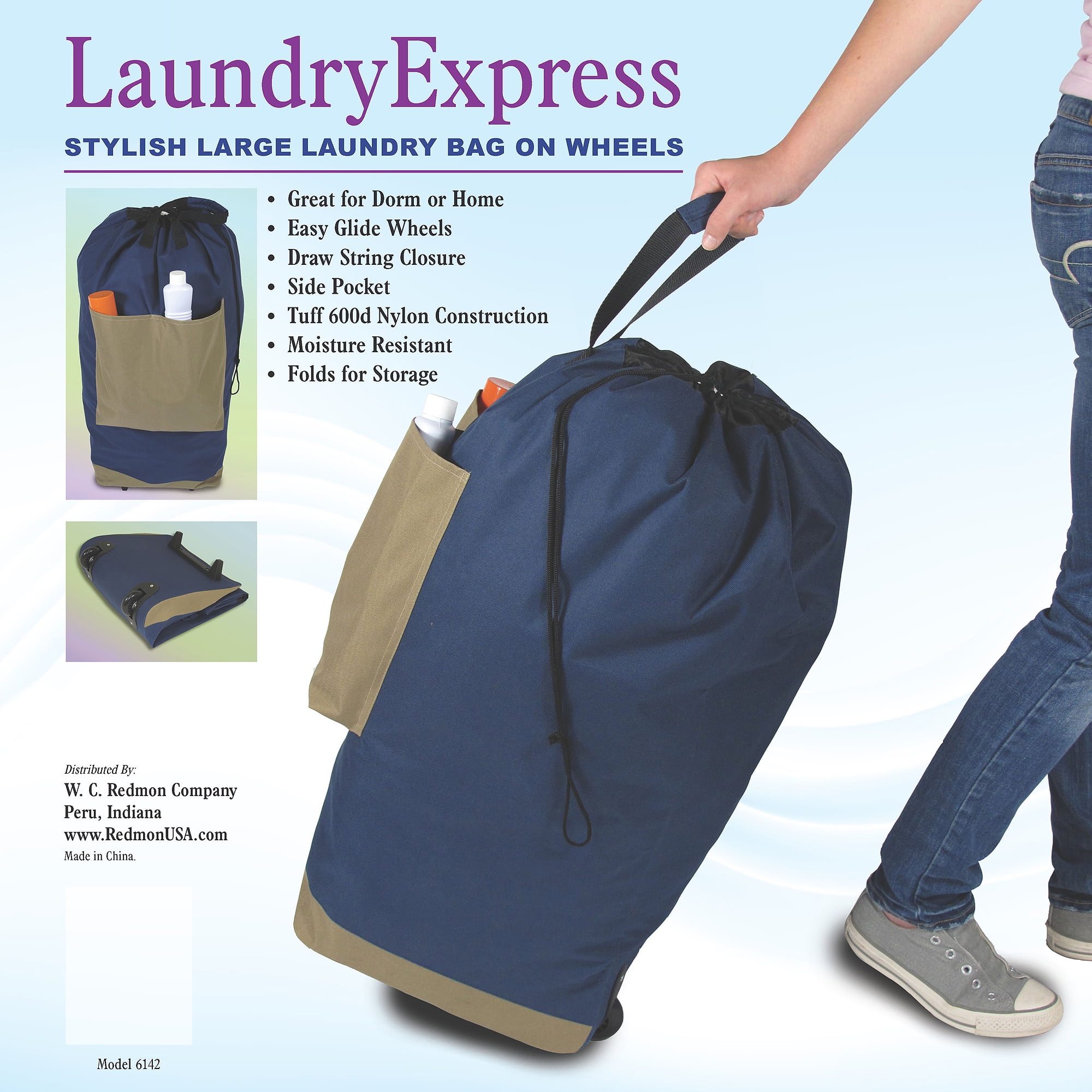 Laundry Bag On Wheels