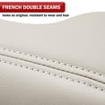 thumbnail image 3 of KBH Center Console Lid Armrest Replacement Cover for Cadillac SRX Accessories 2010-2016, Car Arm Rest Cover Skin Upholstery, Beige (Leather Skin Only), 3 of 6