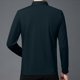 thumbnail image 4 of pstuiky camisas de manga larga para hombre, Camisa/top informal de manga larga con solapa a cuadros para hombre, moda de primavera e invierno Tops de hombre l, 4 of 5