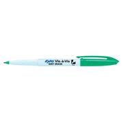 Expo Vis-A-Vis Wet-Erase Markers, Fine Point, Green, Dozen