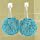 thumbnail image 5 of Toalla de mano de chenilla suave y absorbente, toalla de baño de secado rápido, toallas de mano de baño con lazo, lavado/secado, toallas de cocina colgantes (paquete de 2, azul + azul) JAMW Sencillez, 5 of 5
