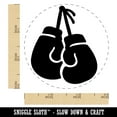 thumbnail image 2 of Pair of Boxing Gloves Hanging Rubber Stamp for Scrapbooking Crafting Stamping - Small 3/4 Inch, 2 of 7