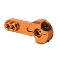 thumbnail image 4 of 25T Aluminum Servo Horns M3 Threads Metal Steering Arm for Futaba, Orange, 4 of 4