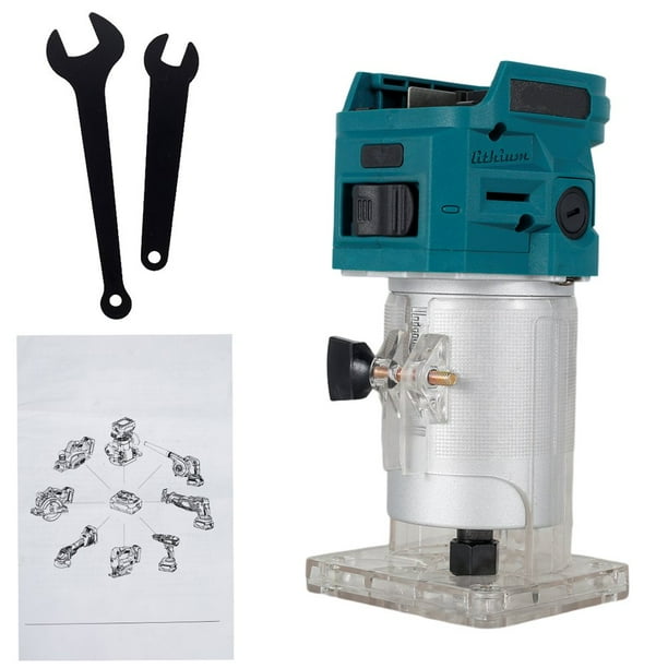 POINTERTECK Trim Router Wood Router Tool Cordless Electric Hand