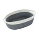 thumbnail image 1 of Cesta de cuerda de algodón Cesta de regalo vacía multiusos Cesta tejida con asa para blanco gris, 1 of 9