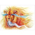 thumbnail image 1 of Taladro Pintura Diamante (DE2682) 5D DIY Animal Completo Punto de Cruz Bordado (León) 30x40cm Hugtrwg Para estrenar, 1 of 1