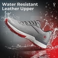 thumbnail image 3 of FitVille Wide Golf Shoes Men Professional Golf Shoes with Spikes, Water Resistant Arch Support, 3 of 6