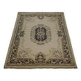 thumbnail image 3 of Rugsotic Carpets Hand Knotted Aras, Oriental Wool Area Rug, Ivory,Blue, 2'x3', 3 of 5