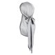 thumbnail image 3 of Sombrero de turbante de bandana de cola larga para mujer para hombre Headwear Chemo Wrap cubierta de pérdida de cabello Plata Salvador Gorra de cola larga, 3 of 8