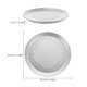 thumbnail image 2 of ELAYARD 2Ud Pizza Pan De Metal Con Ventilación Perforada Para Horneados Uniformes En Cocina, 2 of 7