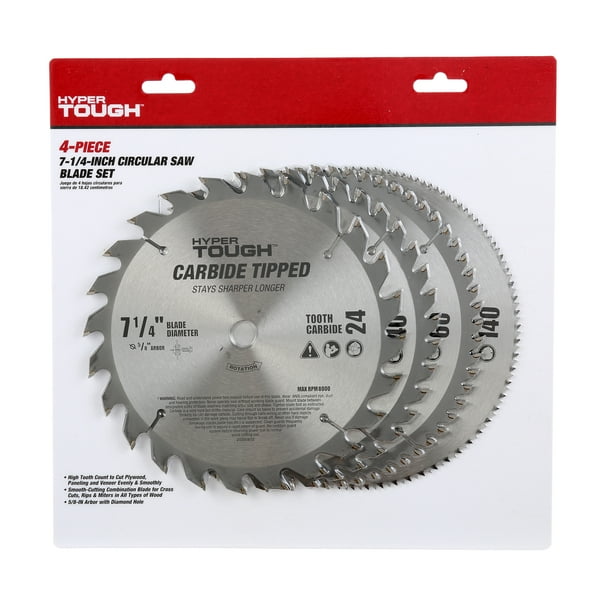 Hyper Tough Ht 4pc 7 1/4" Blades