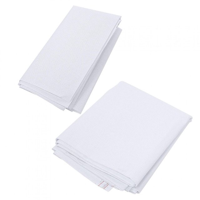Convenient To Store Mesh Cloth, Long-lasting Durability Cross Stitch Fabric, Travel For Home Family