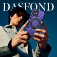 thumbnail image 6 of Designed for iPhone 11 Case, Hard Rugged Shockproof, with 360 Rotate Ring Kickstand, Heavy Duty Protection Hard Phone Case Cover for iPhone 11, Purple, 6 of 12