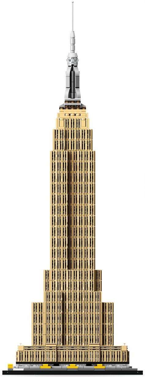 Pre-Owned LEGO Architecture Empire State Building 21046 Model Skyscraper Building Kit