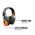 LINK 2.0 Bluetooth Earmuff Hearing Protector, 25 dB Noise Reduction Rating, OSHA Compliant Ear