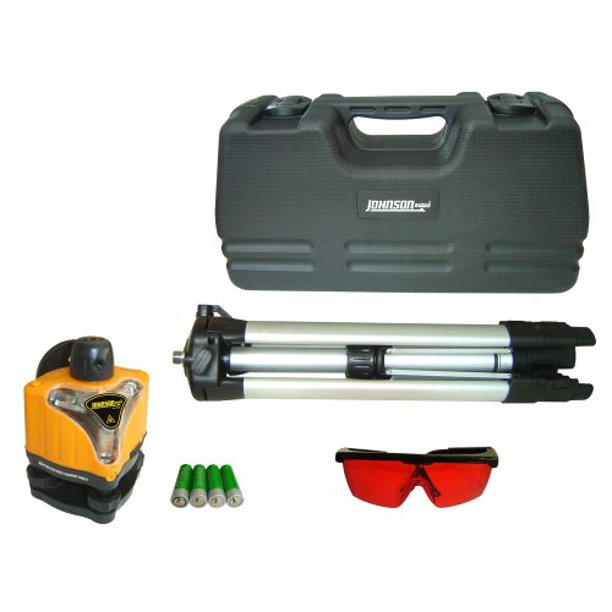 Johnson Level & Tool 400918 Rotary Man Laser Level,