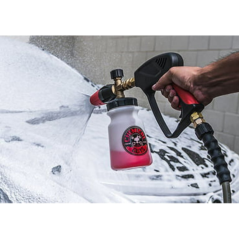 Chemical Guys® EQP402 - TORQ™ 5000 psi Snubby Spray Gun with Foam Cannon  Attachment 