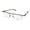 dark ruthenium, variant on NEW SAFILO ELASTA 1071 MENS/WOMENS DESIGNER HALF-RIM DARK RUTHENIUM AUTHENTIC DISTINCT FRAME DEMO LENSES 54-17-145 SPRING HINGES EYEGLASSES/EYEWEAR