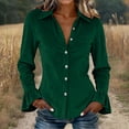 thumbnail image 2 of Njagoc3 Women Business Casual Tops Long Sleeve Blouse Button down Work Shirts Dressy Tops Summer Fall Fashion 2026, 2 of 6