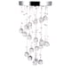 thumbnail image 2 of Lámpara De Techo Moderna, Lámpara Colgante De Cristal Led, Lámpara Colgante En Espiral Para Dormitorio, Sala De Estar, Balcón, Pasillo Kearding HA025667-02, 2 of 5