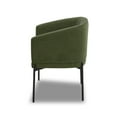 thumbnail image 4 of Better Homes & Gardens Wyatt Velvet Dining Chairs, Olive, 2 Pack, 4 of 13