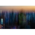 thumbnail image 2 of Makoto, Sasaki 24x17 Black Ornate Wood Framed with Double Matting Museum Art Print Titled - Tokyo Layers, 2 of 4