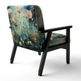 thumbnail image 5 of Designart "Purple Enchanted Gardens" Upholstered Abstract Botanicals Accent Chair and Modern & Contemporary Arm Chair - Multiple Color & Pattern, 5 of 7