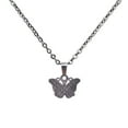 thumbnail image 4 of Collar de cambio de humor Zulema con colgante de mariposa para niñas, 4 of 8