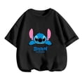 thumbnail image 3 of Camisón bonito de verano para niñas, camiseta con estampado 3D de Lilo y Stitch, camiseta de manga corta con cuello redondo, ropa de moda informal para niñas, 3 of 5