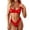 363#Red, variant on Bra and Panty Sets for Women Seamless Bralettes Lingerie Sexy Sets Comfortable Sports V Neck Bras Panty Thongs Sets