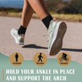 thumbnail image 4 of AMERTEER 4 Pairs Ankle Compression Socks  Foot Compression Socks for Ankle/Heel Support  Increase Blood Circulation  Relieve Arch Pain  Reduce Foot Swelling, 4 of 6