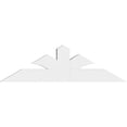 thumbnail image 2 of 60"W x 17 1/2"H x 4"D x 6"F, 7/12 Pitch, Richland Architectural Grade PVC Gable Bracket, 2 of 8